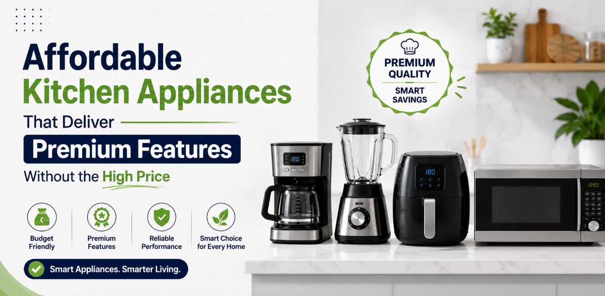 Affordable Kitchen Appliances That Deliver Premium Features Without the High Price