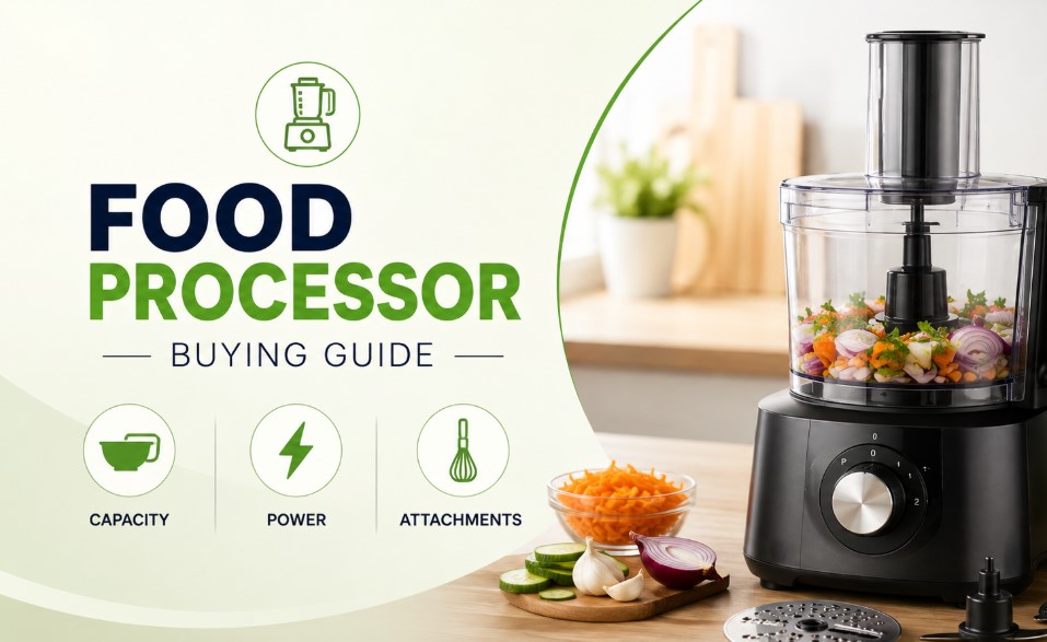 Food Processor Buying Guide: Capacity, Power and Attachments