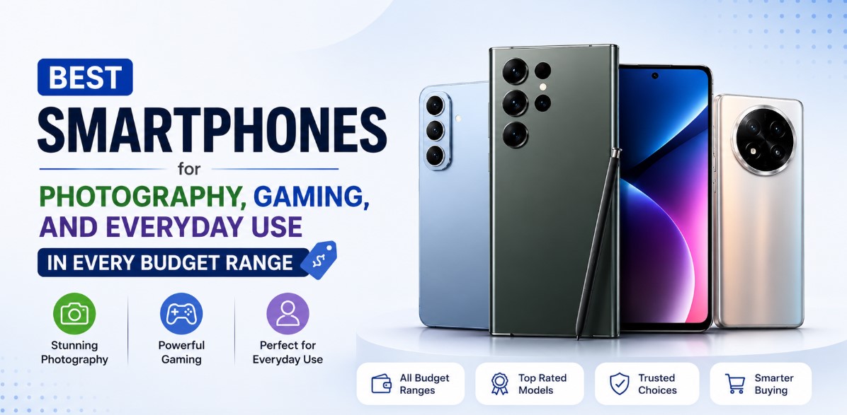Best Smartphones for Photography, Gaming, and Everyday Use in Every Budget Range