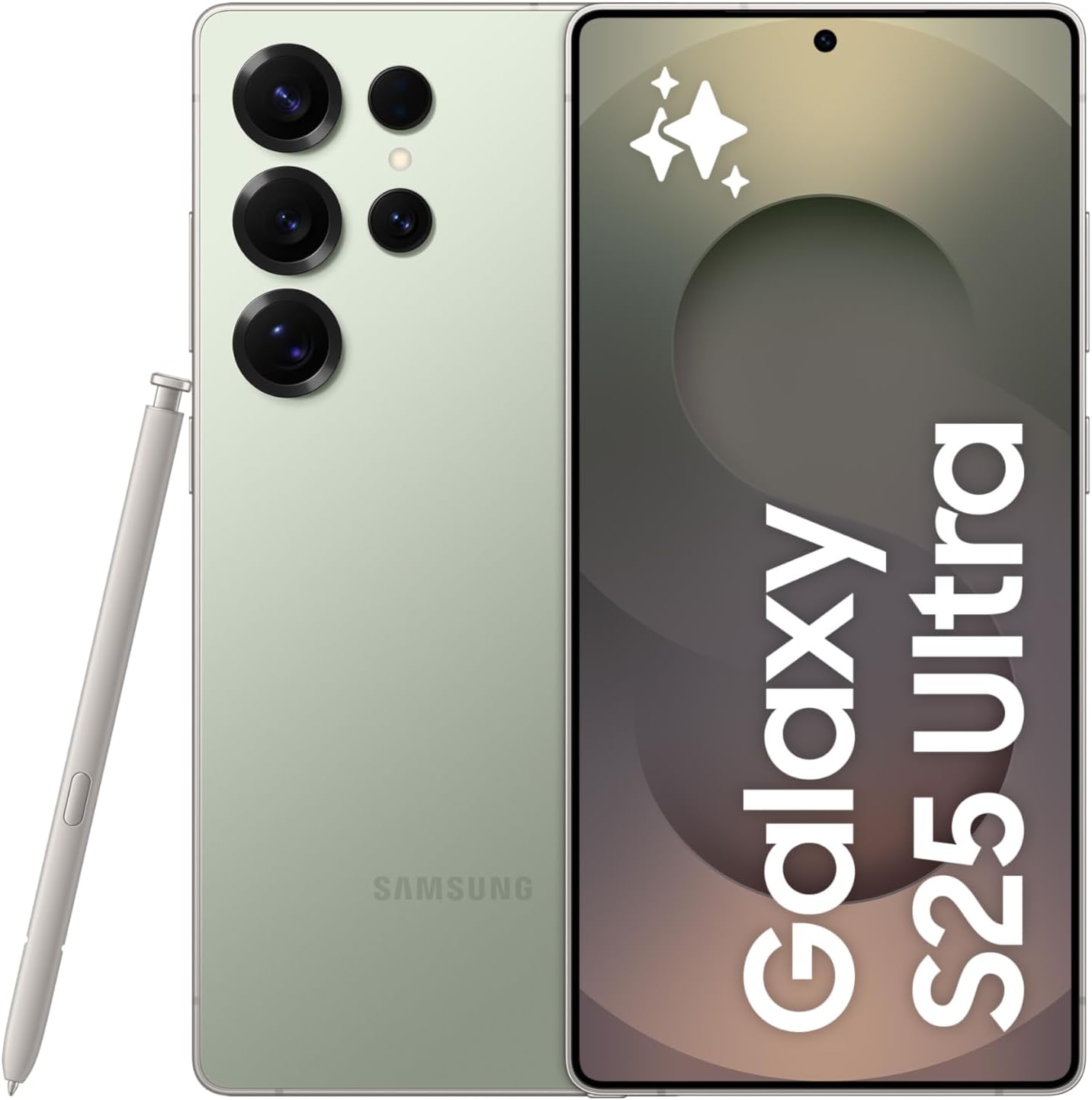 Samsung Galaxy S25 Ultra AI Phone (12 GB, 256 GB, Titanium Jadegreen) - UAE Version