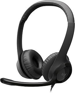 Logitech H390 Wired USB On-Ear Headset