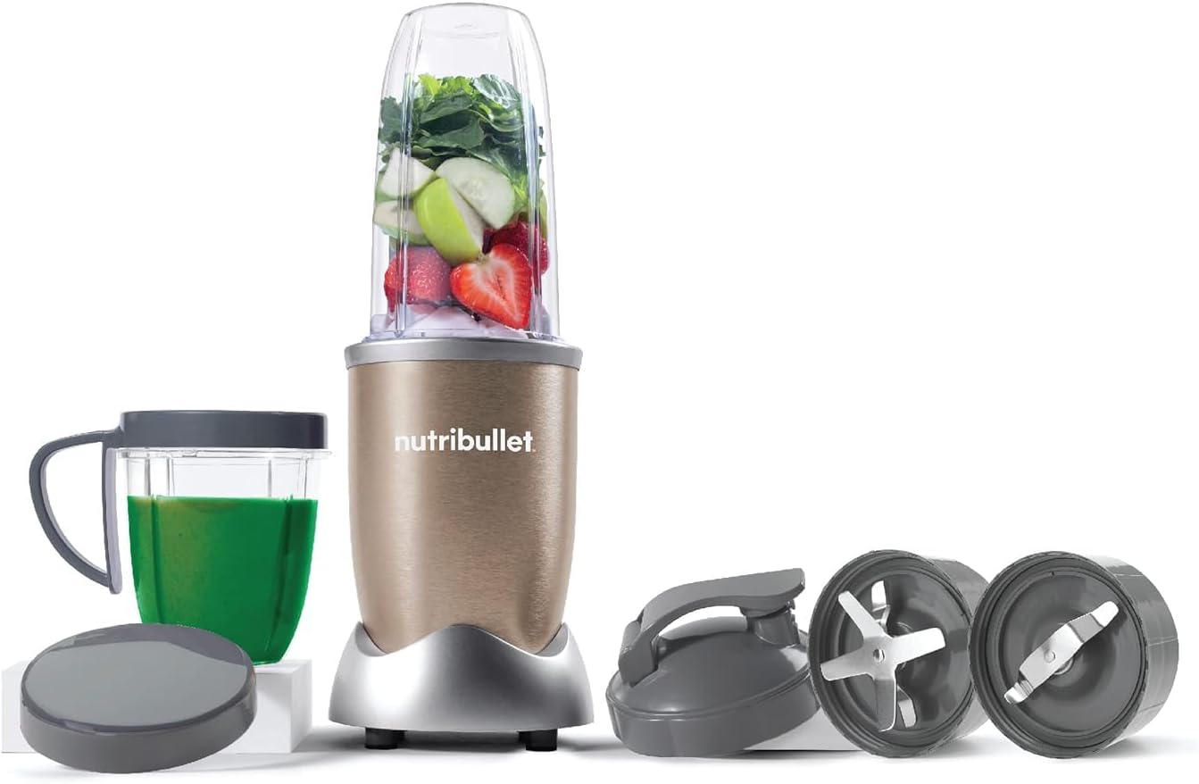 NutriBullet NB9-1012 Blender - 0.9 L - 900 W - Copper Gold
