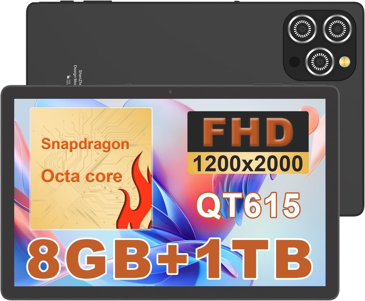 C Idea 10.36" CM10016 Plus 1TB 5G LTE Tablet